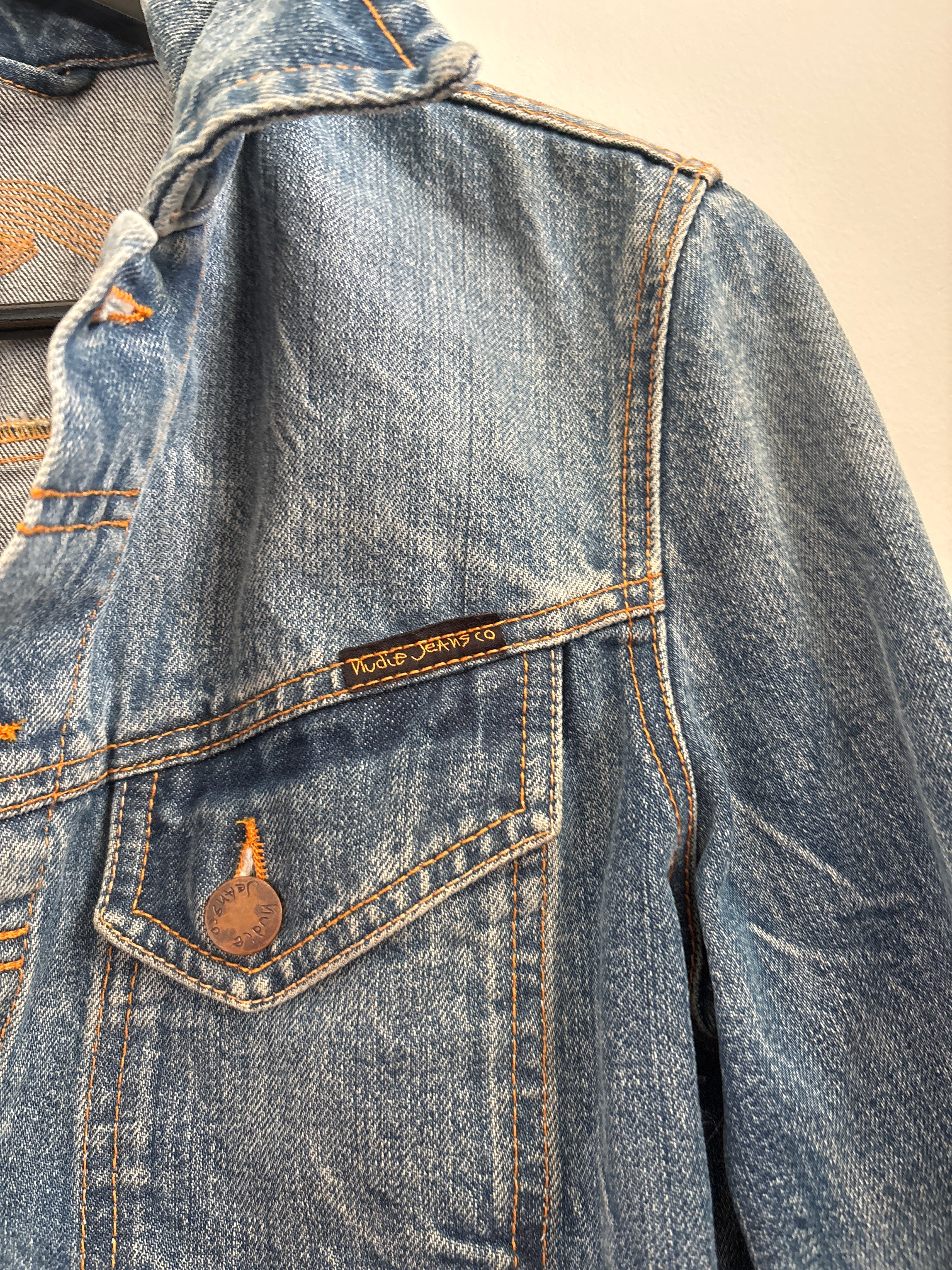 Nudie Denimjakke «S»